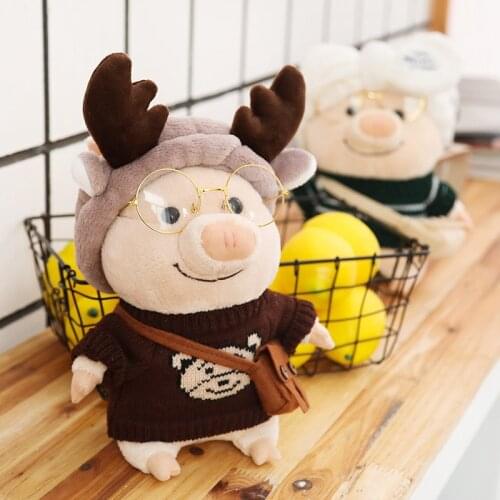 In 2021, the new creative travel is cute and cute. The plush toy 25cmPP cotton doll doll is a birthday Christmas gift