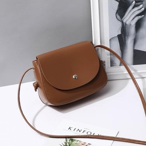 Saddle Bag Female Spring New Cow Leather Shoulder Crossbody Messenger Lady High Quality Small Square Women Purse Handbag 2021