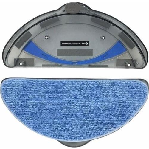 1*Original Water Tank +3* cloth for panda X500 Dibea X500 X580 ECOVACS CR120 CEN540 CEN546 Robot Vacuum Cleaner Parts