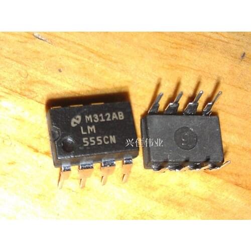 10PCS DIP LM555 LM555CN DIP-8 ( single) Timer / Oscillator