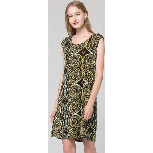 100% Silk womens print bottomed petticoat nightdress autumn high-end real silk double-sided vest skirt home clothes 9046