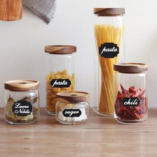 80pcs/lot Cloud lace stickers black Blackboard Sticker Craft Kitchen Labels Chalkboard Chalk Board Sticker Black Board