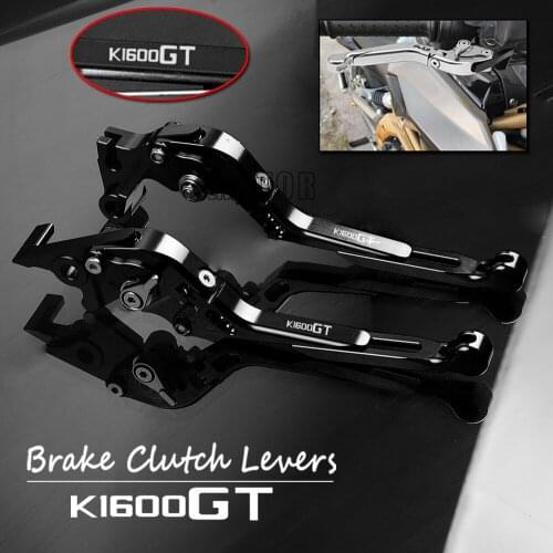 Motorcycle CNC Aluminum Brake Clutch Levers For BMW K1600GT 2011-2015 2012 2013 2014 Adjustable Folding Extendable K 1600 GT