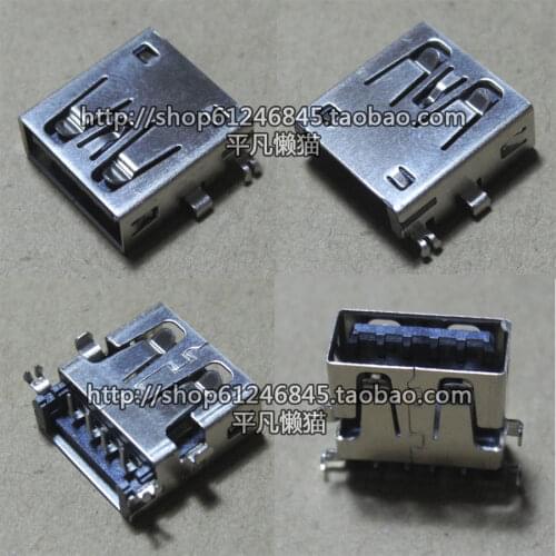 Free shipping For 1.4CM Long Notebook 2.0 USB Interface Socket tongue on top