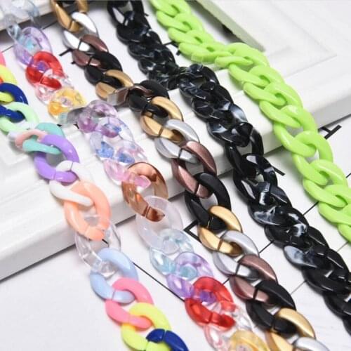 Acrylic Chain For Face Mask Necklace Glasses Chain Sunglasses Straps Mask Lanyards Women Men Neck Chains Holder