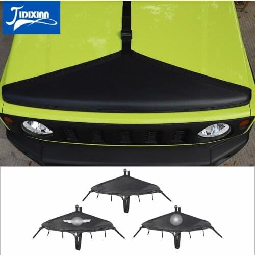 MOPAI Engine Cover for Suzuki Jimny 2019 2020 Canvas Car Hood Covers Protector Bra Accessories for Suzuki Jimny 2019