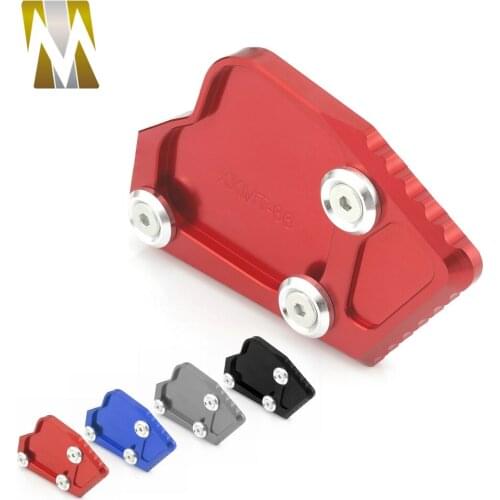 For K1600GT K1600GTL 2011 2012 2013 2014 2015 Aluminum Kickstand Enlarge Decoration Protective Pad For K1600 K 1600 GT GTL