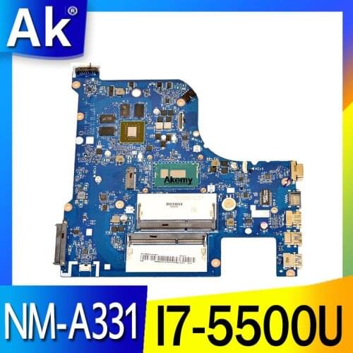 G70-80 For Lenovo G70-70 B70-80 Z70-80 I7-5500U motherboard AILG NM-A331 DDR3L com 2GB-GPU Teste 100% original