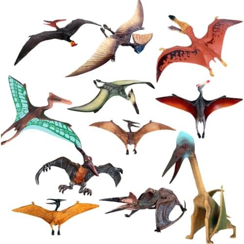 Pterosaur Series Model Collection Hand-made Toys Adult Children Decoration Simulation Carnivorous Animal Figure Jurassic Gift