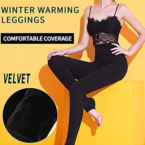 3PC High Waist Leggings Windproof and Cold Thick Home Casual Pants Casual Warmth Pants Winter Legging Clothing Wholesale 2020
