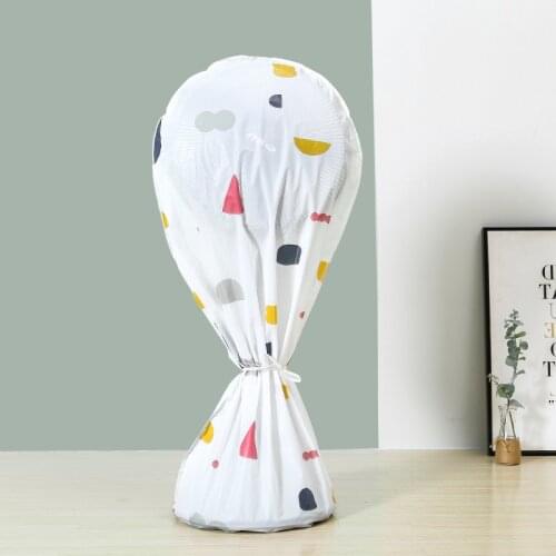Luluhut electric fan dust cover 90cm 140cm stand fan cover household floor fan dust bag with zipper fan guard