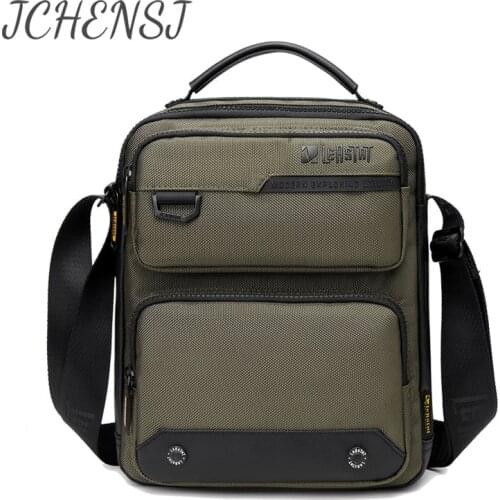 JCHENSJ Multiple Pockets Mens Shoulder Bag Anti Theft Handbags For Women Waterproof Oxford Working Outdoor Mens Cross Body Bag