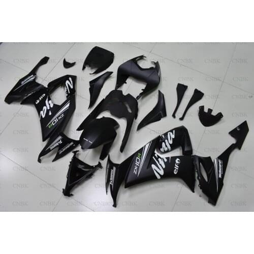 Abs Fairing for ZX10r 08 09 for Kawasaki ZX10r Body Kits 2010 Ninja ZX 10r Fairing Kits 2008 - 2010 matte Black