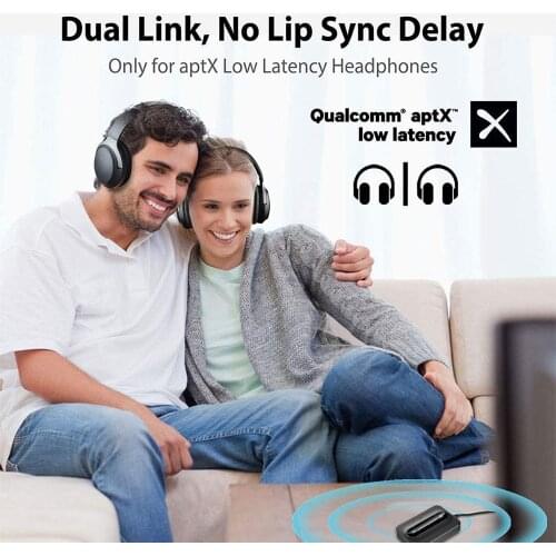 Portable 2 in 1 Bluetooth 5.0 Receiver Transmitter Usb 3.5mm to AUX Cable Optical Fiber Interface For Tv Computer Car Adapter