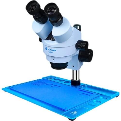 SUNSHINE SS-004N aluminum microscope alloy repair pad Professional version of the comprehensive repair mat with microscope deck