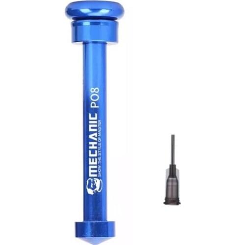 MECHANIC Aluminum Alloy Tube Piston P08 Solder Paste Flux Booster Manual Syringe Plunger Dispenser Propulsion Tool Phone Repair