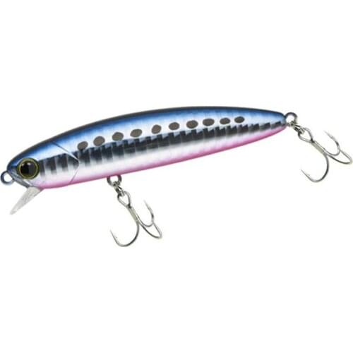 Sobat 80 Saltwater Sinking Minnow Fishing Lures for Sea Bass Reversible Action Wobbler Jerkbait