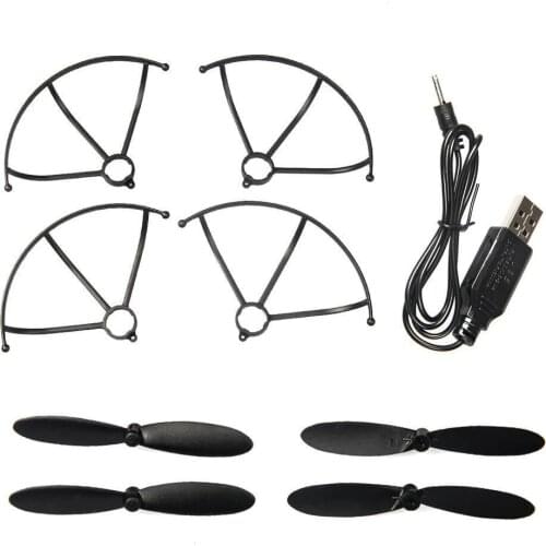 Propeller Guard Protection Cover Foldable Propeller Props Blades Set For LS-MIN Mini Drone RC Quadcopter Spare Parts