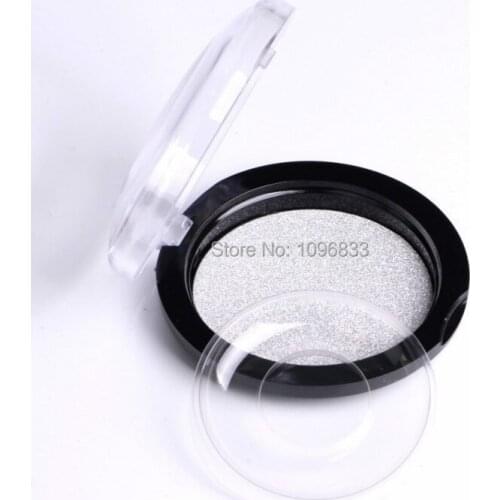 20sets/lot D75*H25mm Round Empty False Eyelashes Storage Box DIY Elegant Eyelash Refillable Case Arcylic Packing Container