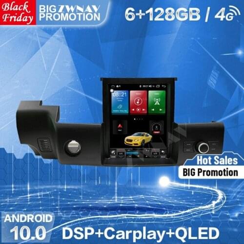4+128G Tesla Screen For Land Rover Range Rover 2010 2011 2012 2013 Android 9 Multimedia Player GPS Video Radio Stereo Head Unit