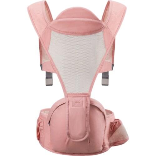 Ergonomic 4 in 1 baby carrier men and women 100% cotton breathable front kangaroo baby carrier 0-36 months load bear 24kg 721X