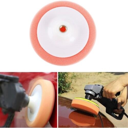6Inch 150mm Auto Car Polishing Pad For Polisher Sponge Wheel Waxing Orange Car Accessories Polishing Disc Wash Maintenance