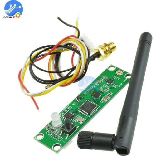 2.4G DMX 512 Wireless Transmitter Receiver Module With Antenna 2 in 1 5V For DMX Stage Lighting LED Controller