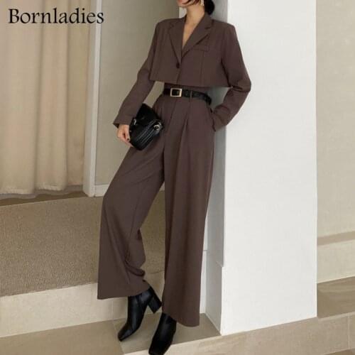Bornladies Women's Trouser Suits Two