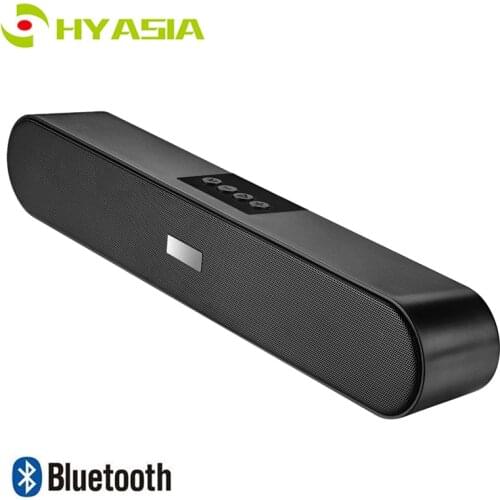 Fast Send Speaker Bluetooth 5.0 Soundbar FM Portable Subwoofer Wireless Speakers Sound bar AUX Home Theater Computer Speaker TV