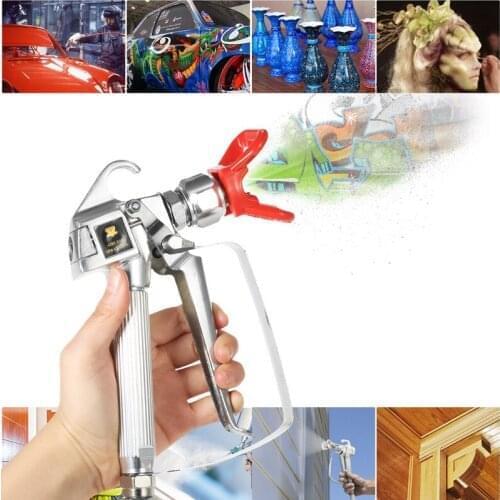 3600PSI High Pressure Airless Paint Spray Gun +517 Spray Tip Nozzle Guard for Wagner Titan Pump Sprayer Spraying Machine