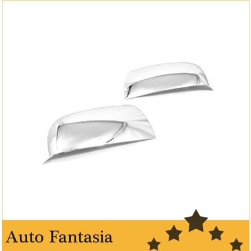 Chrome trim strips side mirror cover - for Hyundai Santa Fe 07-09 -- free shipping