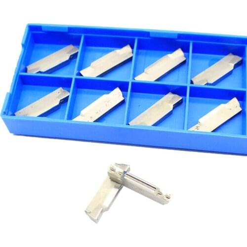 10PCS MGMN300 M H01 High Quality Aluminum Carbide Insert Grooving Aluminum Processing Knife CNC lather Cutting Turning Tool