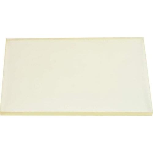 Nonvor 20*15*0.8cm Square Beef Tendon Plate Elastic Rubber Sheet Die Cutter Plate Elastic Rubber Sheet DIY Leather Craft Tools