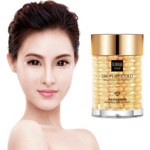 24K Gold Eye Cream Moisturizing Anti Wrinkle Anti-Aging Eye Essence Remove Dark CircleEye Care Product
