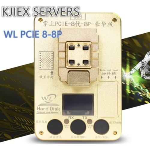 WL PCIE-8 NAND Programmer NAND Flash IC Chip Motherboard HDD Serial Number SN Repair Tools For iPhone 8 8P X FREE SHIPPING