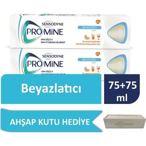 Sensodyne Promine Whitening 75 ml - 2 Pcs Türkiyeden Shipping