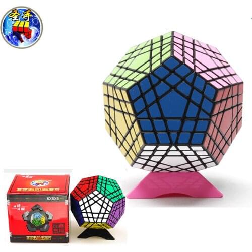 Shengshou 5x5x5 Gigaminx Magic Cube 5x5 Professional Dodecahedron Cube Twist Puzzle Learning Educational Toys