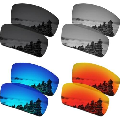 SmartVLT 4 Pairs Polarized Sunglasses Replacement Lenses for Oakley Canteen 2006 - 4 Colors