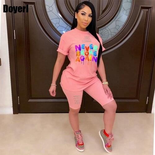 5xl Plus Size Tracksuits Women Set Clothing Summer Lounge Wear Matching Sets Biker Shorts Casual Two Piece Outfits for Women