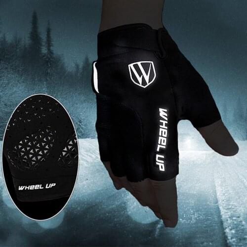 Cycling Bicycle Half Short Finger Gloves Men Women Breathable Anti-shock Sports MTB Road Bicycle Gloves Cycling Equipment