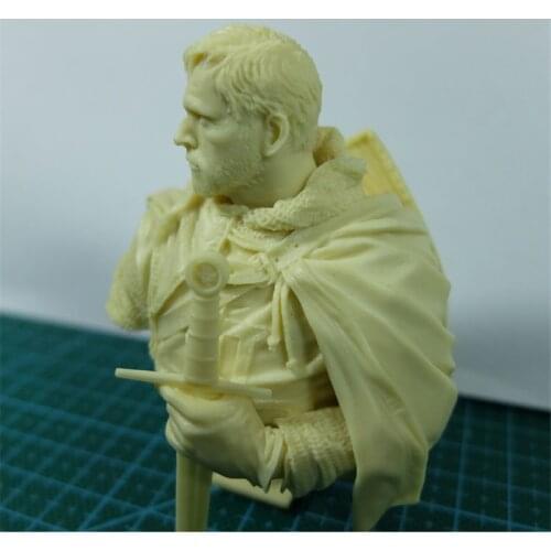 1/10 Resin Bust model kit Figure ancient war movie Templar Unpainted X05