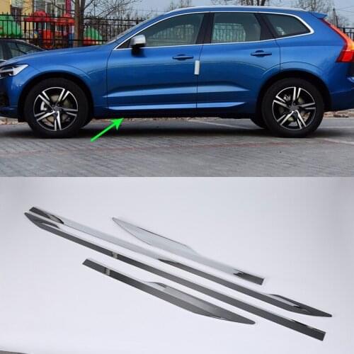 ABS Chrome Car Protector Cover door handle cover smart 4pcs Car Styling Accessories For VOLVO XC60 2018