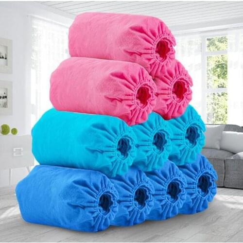 200pcs Disposable Nonwoven Fabric Shoe Cover бахилы одноразовые Dustproof Non-slip Thickening Shoe Cover