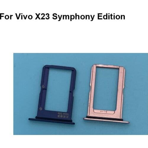 For Vivo X23 Symphony Edition New Tested Good Sim Card Holder Tray Card Slot For Vivo X 23 Symphony Edition Sim Card Holder