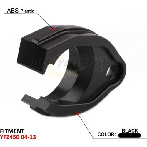 Motorcycle Black Swingarm Chain Guide Guard Slider For Yamaha ATV YFZ450 YFZ 450 YFZ450LES YFZ450S YFZ450SET YFZ450T YFZ450SPV
