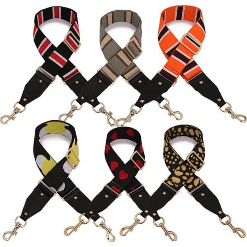 Colored Bag Strap Handbag Belt Wide Shoulder Bag Strap Replacement Strap Accessory Bag Part Adjustable Belt For Bags 130cm