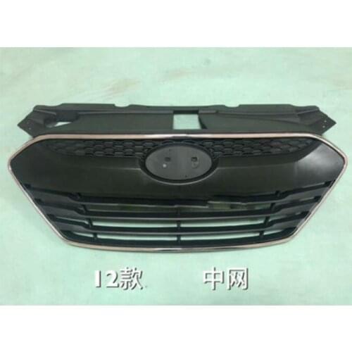 For Hyundai Ix35 2012-2013 Gray, Normal High Quality ABS Chrome Front Grill YJD