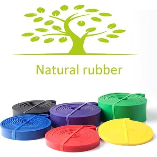 Resistance Bands Exercise Elastic Natural latex Workout Ruber Loop Strength rubber band for Fitness Equipment Training Expander