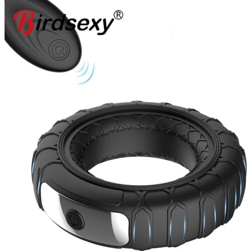 Penis Massager Cock Rings Vibrators Male Masturbator Ring For Men Dick Stimulator Delay Ejaculation Sex Toys for Men Gays Adults