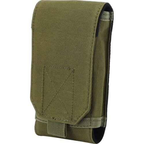 Outdoor Nylon Tactics Attachment Package Cell Phone Pouch Hanging Waist Bag Carrying Hanging Bag For Camping Hiking